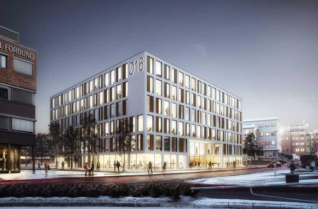 Ferd Eiendom nytt kontorbygg i Østensjøveien 16 i Oslo
