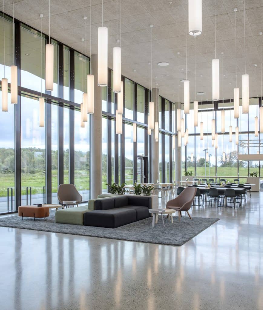 Innredning i Arkivenes Hus i Stavanger