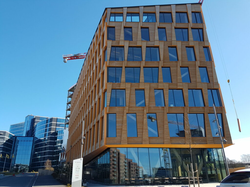 Valle Wood kontorbygg i Oslo er Breeam Excellent sertifisert