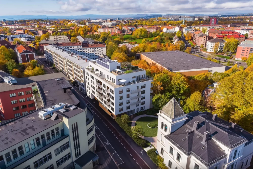 JM Green Park på Torshov i Oslo er Svanemerket.
