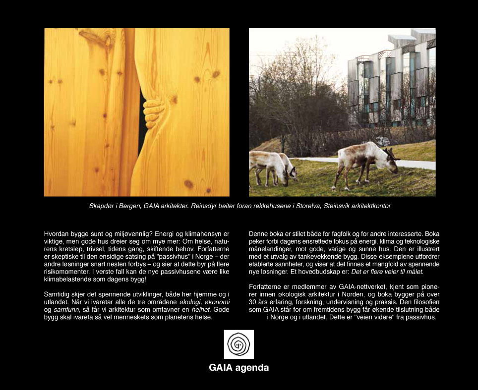 Bokside Fra Passivhus til sunne hus av Chris Butters og Bente Nuth Leland