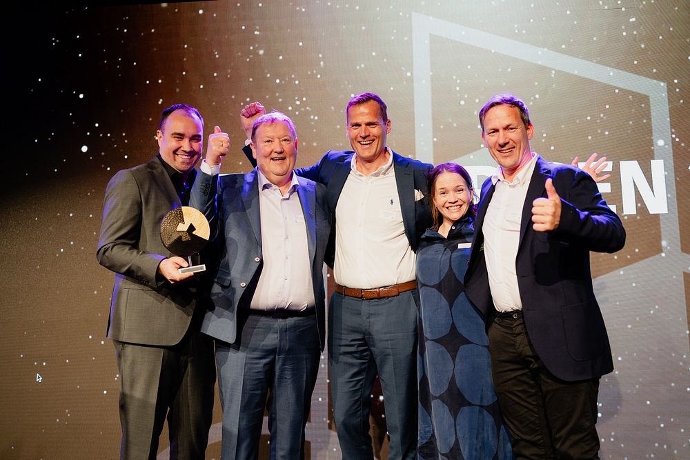 Forskningsparken Tromsø - Bygg 4, vant BREEAM-prisen i kategorien nybygg. Finalistene var Campus Kristiansund og Fagerlunden. Foto: Sara Aarøen Lien