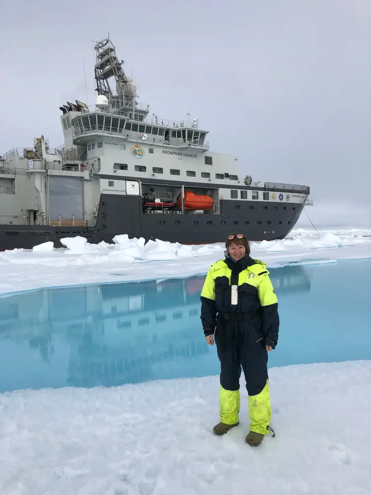Forskningstokt med isbryteren Kronprins Haakon i Arktis, klimaforskning og havdata i fokus.