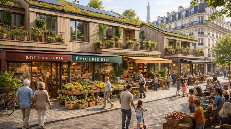 Bærekraftig bygate inspirert av Paris