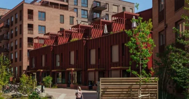 Nansenlokka Bærum -OBOS-rekkehus-og-blokker har 59% redusert klimagassutslipp med Futurebuilt innovasjonsprogram