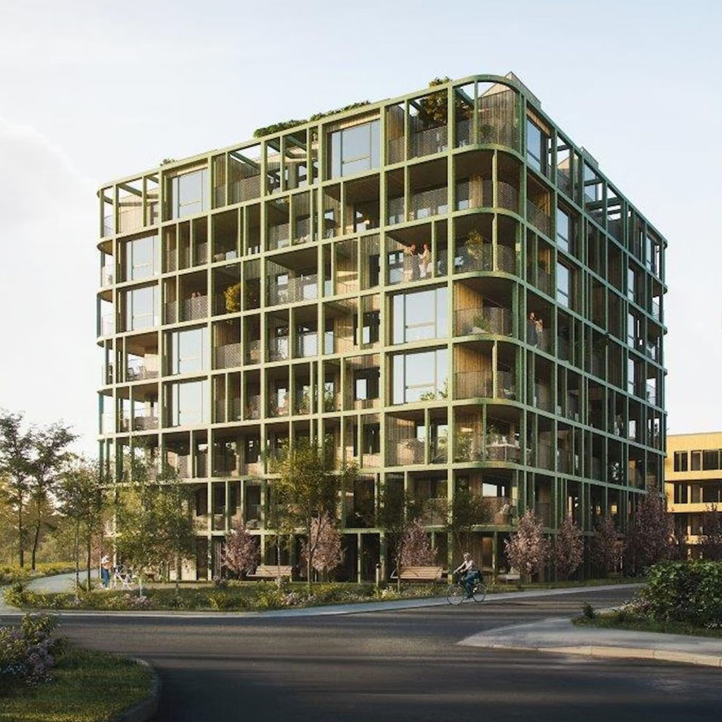 Steni fasadeplater til Ski Tower