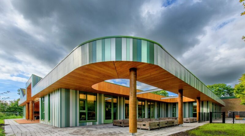 Steni fasadeplater til basischool De Ark